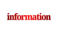 the word information on a black background