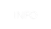 a black background with the word info on it