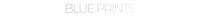 the blueprints logo on a black background